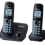 Panasonic KX-TG4112ME Teléfono DECT Identificador de llamadas Negro
