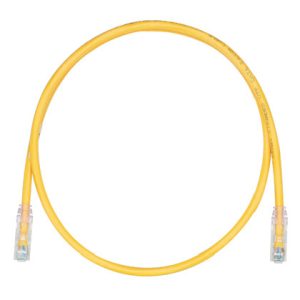 Panduit 0.91m Cat6 UTP cable de red Amarillo U/UTP (UTP)