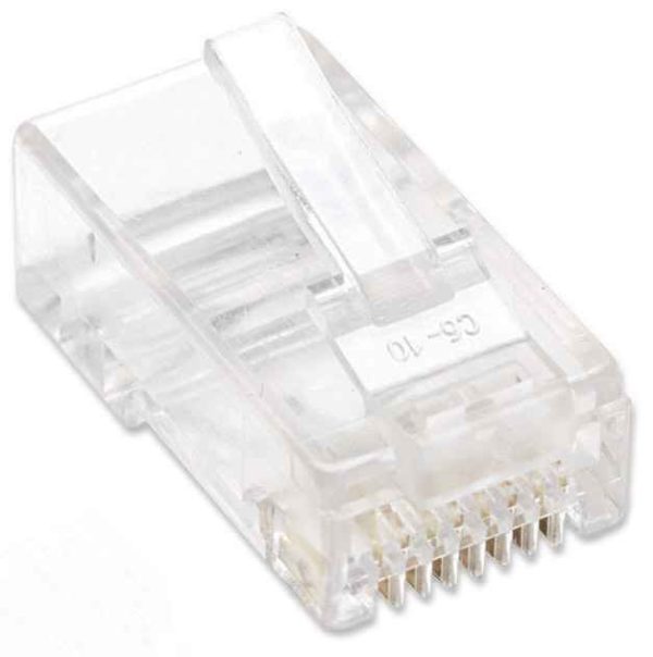 Intellinet PLUG RJ45 CAT5E SOLIDO UTP BOTE 100 PZAS ORO 15-MICRAS - Imagen 3