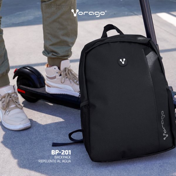 Vorago BP-201 mochila Mochila informal Negro Espuma de etileno vinil acetato (EVA), Poliéster - Imagen 2
