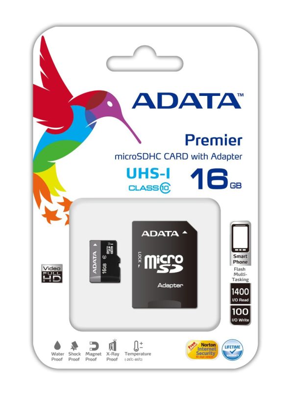 ADATA Premier microSDHC UHS-I U1 Class10 16GB Clase 10 - Imagen 3