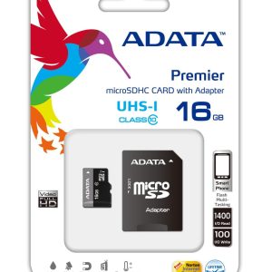 ADATA Premier microSDHC UHS-I U1 Class10 16GB Clase 10