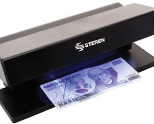 Steren SEG-050 detector de billetes falsos Negro