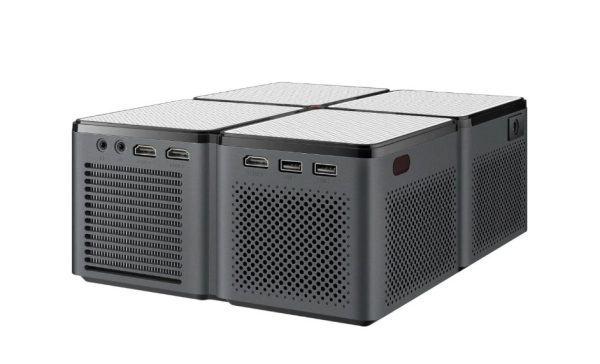 Steren PRO-500 video proyector 450 lúmenes ANSI LED 1080p (1920x1080) Gris - Imagen 3