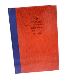Estrella 99 libreta 192 hojas Azul, Café
