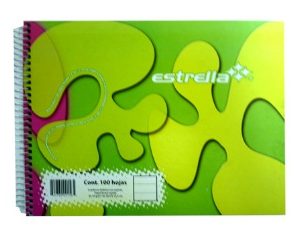 Estrella 156 libreta 100 hojas Multicolor