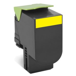 Lexmark 80C8HY0 cartucho de tóner Original Amarillo