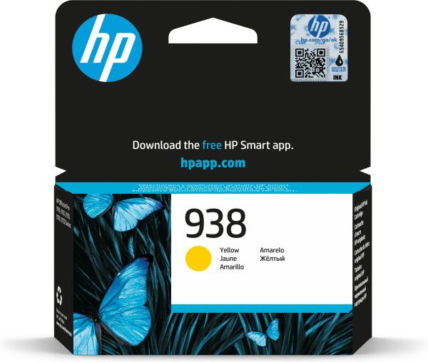 HP Cartucho de tinta amarilla original 938