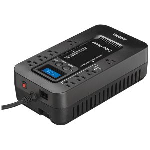 CyberPower EC650LCD sistema de alimentación ininterrumpida (UPS) En espera (Fuera de línea) 0.65 kVA 390 W 8 salidas AC