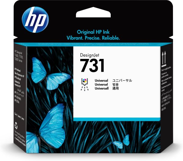 HP 731 DesignJet cabeza de impresora Inyección de tinta térmica