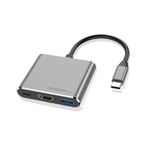 ArgomTech ONE AXESS Alámbrico USB 3.2 Gen 1 (3.1 Gen 1) Type-C Plata