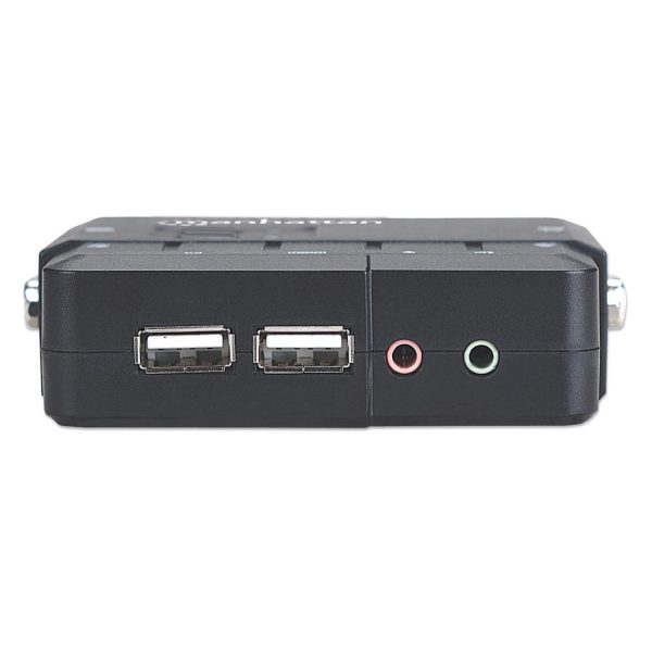 Manhattan Switch KVM Compacto de 2 Puertos - Imagen 3