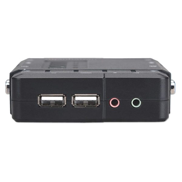 Manhattan Switch KVM Compacto 4 Puertos - Imagen 3