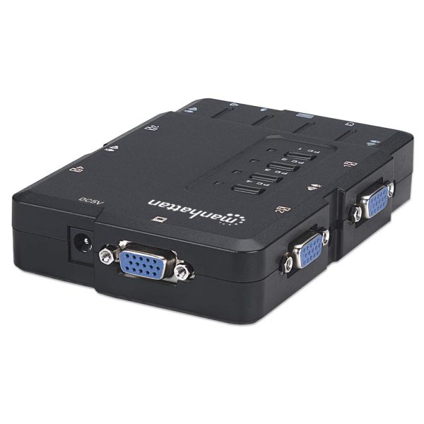 Manhattan Switch KVM Compacto 4 Puertos - Imagen 4