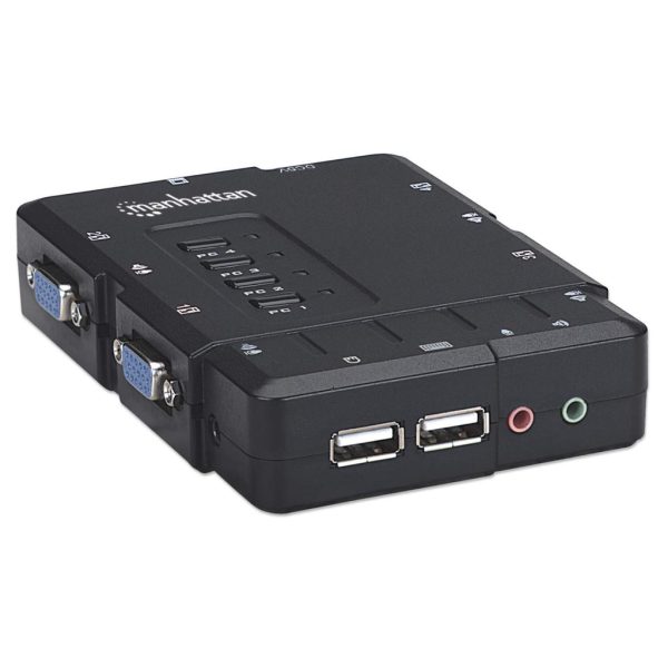 Manhattan Switch KVM Compacto 4 Puertos - Imagen 2