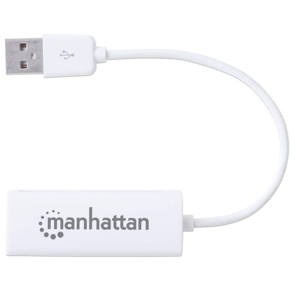 Manhattan Adaptador Fast Ethernet USB de Alta Velocidad 2.0 - Imagen 4