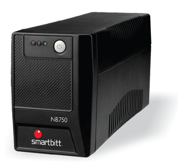 Smartbitt NoBreak NB750 sistema de alimentación ininterrumpida (UPS) 0.75 kVA 375 W 6 salidas AC