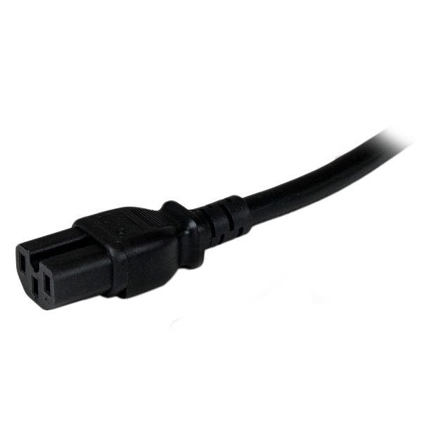StarTech.com Cable de 2.4m 14AWG de Alimentación Poder Aterrizado para Computadora PC NEMA5-15P a C15 con Tierra - Imagen 2