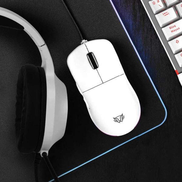 Balam Rush BR-936897 ratón Juego Ambidiestro USB tipo A Óptico 12800 DPI - Imagen 2