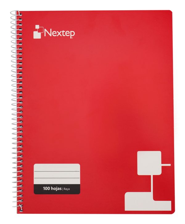 Nextep NE-007R libreta 100 hojas Rojo