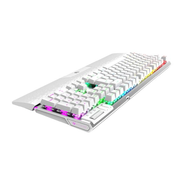 Balam Rush BR-936798 teclado Juego USB Blanco - Imagen 4
