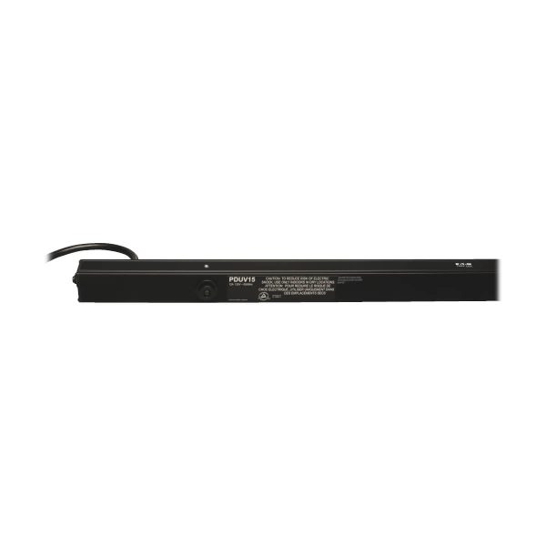 Tripp Lite PDUV15 PDU Básico Monofásico de 1.44kW 120V, 14 Tomacorrientes NEMA 5-15R, Entrada NEMA 5-15P, Cable de 4.6 m [15 pies], Instalación Vertical en 0U - Imagen 4