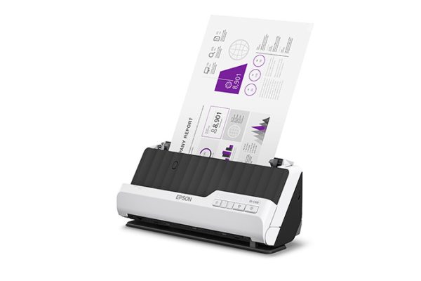Epson DS-C330 Escáner alimentado con hojas Negro, Gris - Imagen 3