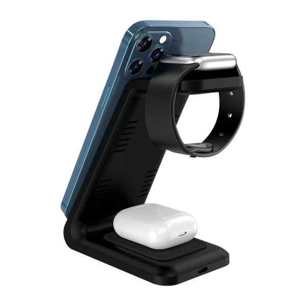 Acteck Energon S-Mate CI720 Audífonos, Smartphone, Reloj inteligente Negro USB Cargador inalámbrico Interior - Imagen 2