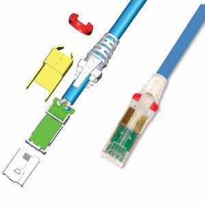 Siemon ZM6A-07-06 cable de red Azul 2.13 m Cat6a U/UTP (UTP)
