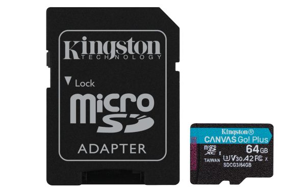 Kingston Technology Canvas Go! Plus 64 GB MicroSD UHS-I Clase 10