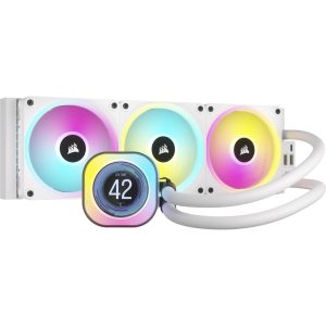Corsair CW-9061010-WW sistema de refrigeración de computadora Procesador Enfriador de aire 12 cm Blanco 3 pieza(s)