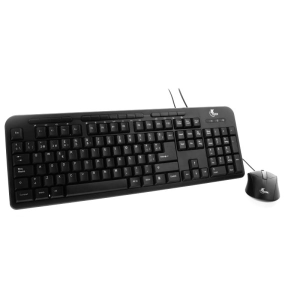 Xtech XTK-301S teclado Ratón incluido Universal USB QWERTY Español Negro - Imagen 2