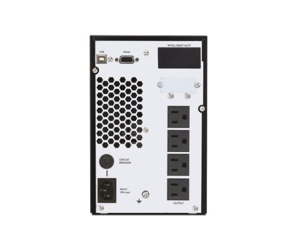 CDP UPO11-1 sistema de alimentación ininterrumpida (UPS) Doble conversión (en línea) 1 kVA 900 W 4 salidas AC - Imagen 2