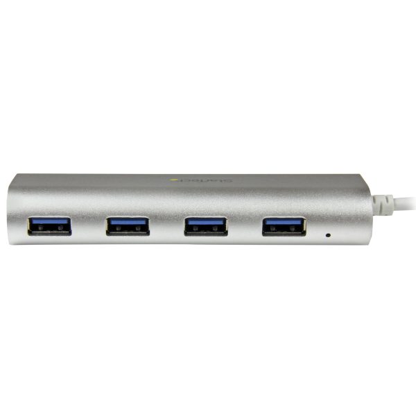StarTech.com Hub USB 3.0 de 4 Puertos - Hub Concentrador USB-A - Alimentado por el Bus - 5Gbps - Hub USB Portátil - Carcasa Resistente - Imagen 3