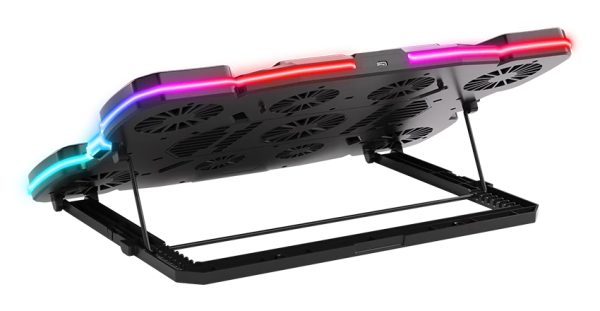 Balam Rush BR-941112 enfriador para laptop 43.2 cm (17") 3000 RPM Negro - Imagen 2