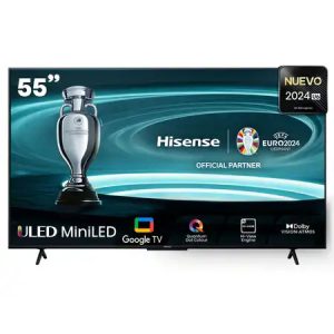 Hisense 55U6N Televisor 139.7 cm (55") 4K Ultra HD Smart TV Wifi Negro