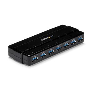 StarTech.com Concentrador USB 3.0 de 7 Puertos - 5Gbps - Hub de Escritorio