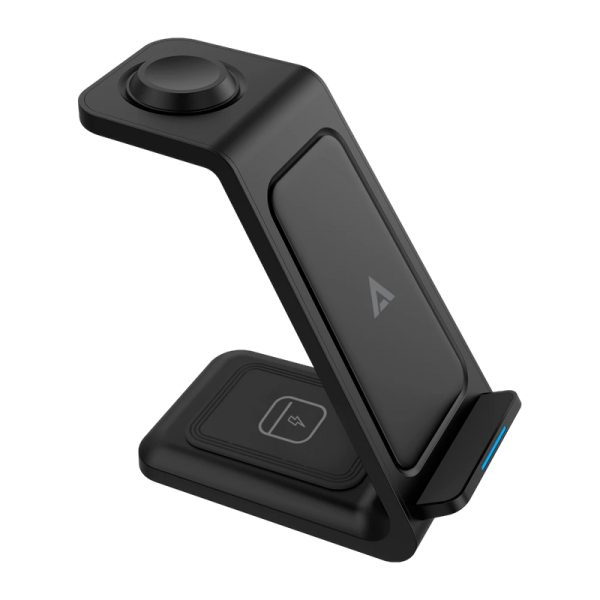 Acteck Energon S-Mate CI720 Audífonos, Smartphone, Reloj inteligente Negro USB Cargador inalámbrico Interior - Imagen 4