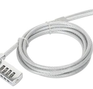 Manhattan 440448 cable antirrobo Plata 2 m