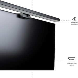 Acteck AC-934985 luz del monitor Negro