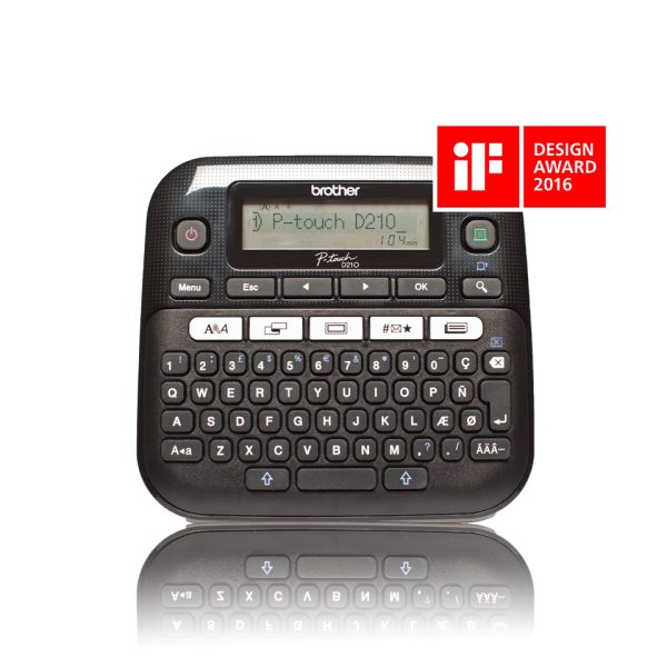 Brother PT-D210 impresora de etiquetas Transferencia térmica 180 x 180 DPI 20 mm/s QWERTY