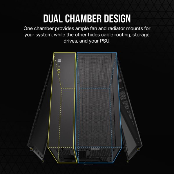 Corsair 2500X Midi Tower Negro - Imagen 3