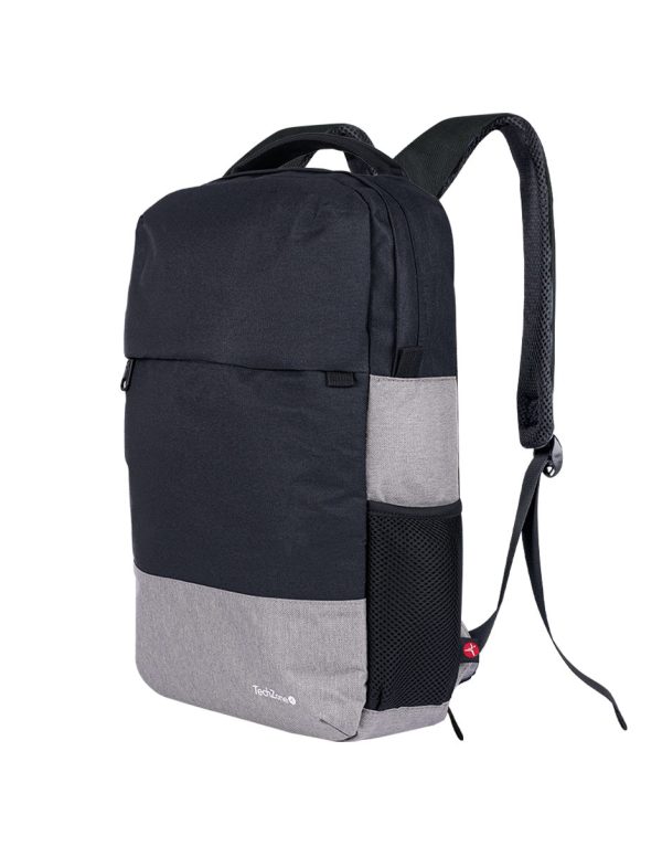 TechZone TZ21LBP07-G mochila Mochila casual Gris Poliéster - Imagen 2