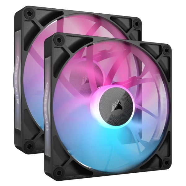 Corsair iCUE LINK RX140 RGB Gabinete de la computadora Ventilador 14 cm Negro 2 pieza(s) - Imagen 4