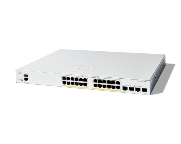Cisco C1200-24FP-4G dispositivo de redes Gestionado L2/L3 Gigabit Ethernet (10/100/1000) Blanco - Imagen 3