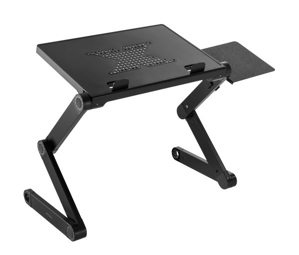 Acteck Vault Couch BC410 Soporte para computadora portátil Negro 45.7 cm (18")