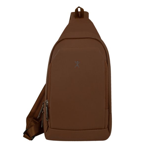 Perfect Choice PC-085027 bolsa de mano y de hombro Poliéster Café Unisex Bolsa cruzada - Imagen 2