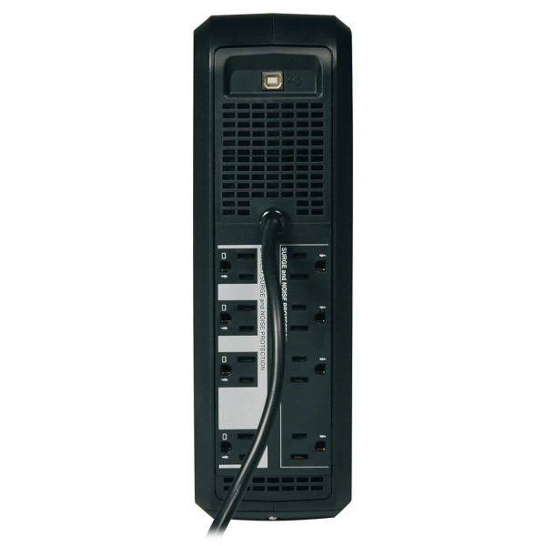 Tripp Lite OMNI900LCD UPS No Break OmniSmart Interactivo de 120V, 900VA y 475W, Torre, Pantalla LCD, puerto USB - Imagen 3