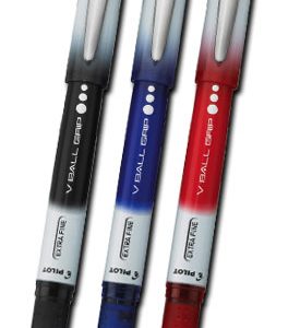 Pilot V-Ball Grip Pluma de gel con tapa Negro 12 pieza(s)