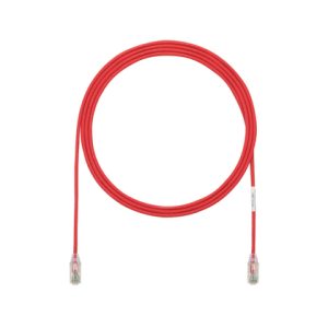Panduit Cat6, UTP, 7ft cable de red Rojo 2.1 m U/UTP (UTP)